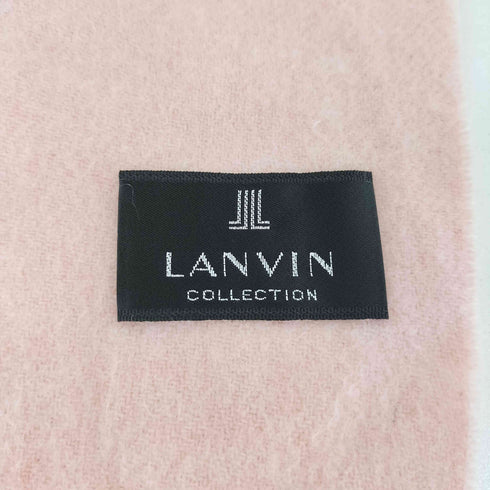 ランバンコレクション LANVIN COLLECTION フリンジマフラー レディース